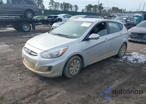 2017 Hyundai Accent Se z USA, uszkodzony, nr VIN KMHCT5AE3HU350959